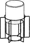 Soteco plovákový koš pro PLANET 60-litrové nádrže - foto 1